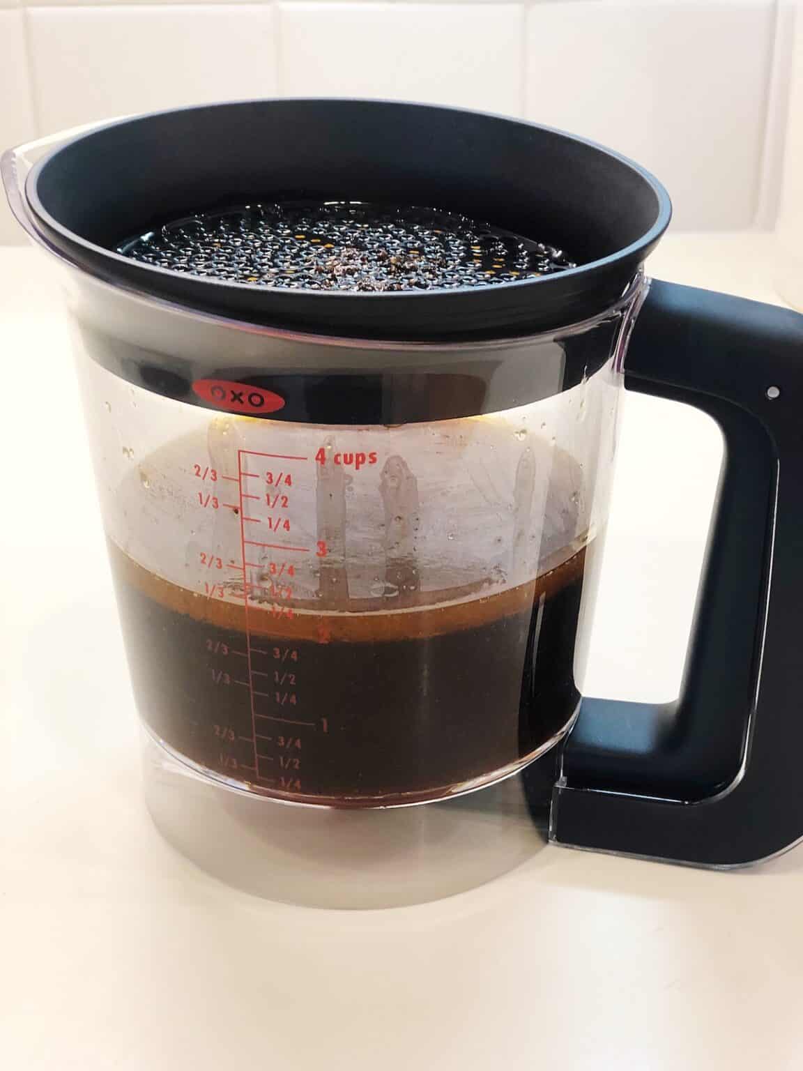 How To Separate Fat From Drippings (StepByStep) • Keeping It Simple Blog