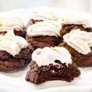 Cookies on a plate.
